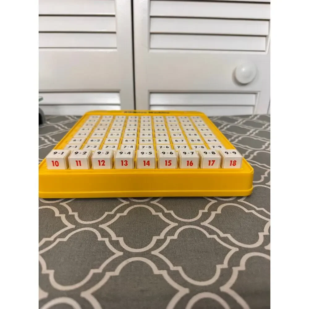 Lakeshore Machine Math Addition Educational Tool Push Button Home School Class